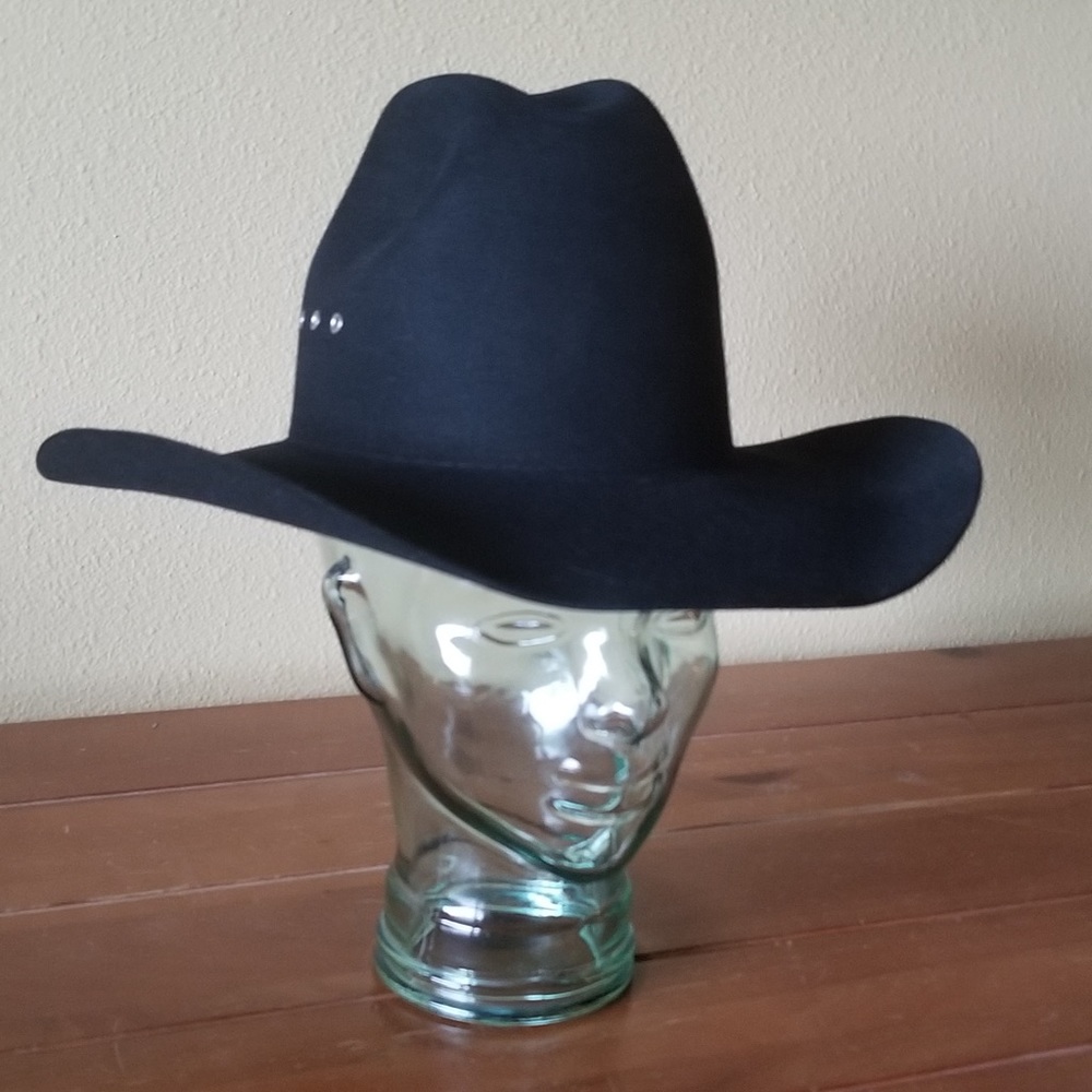Black Stetson 4x Beaver Cowboy Hat